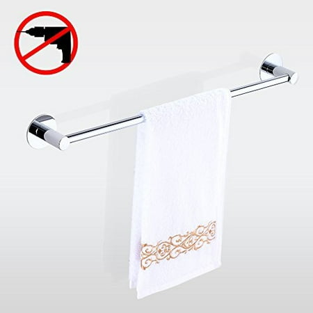 hanging towel on bar diy gricol singel towel bar self adhesive 24inch bathroom sus 304 stainless steel wall shelf hanging towel on bar diy gricol singel towel bar self adhesive 24inch bathroom sus 304 stainless steel wall shelf